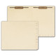 End Tab Full Pocket Manila Folder, 11 pt, Two Fastener