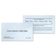 Two Sided Appointment Business Cards, Pastel Vellum Stock