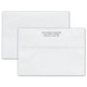 Imprinted White Envelope-No Liner