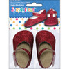 SPRINGFIELD COLLECTION RED SPARKLE FLATS (COLORS AND STYLES VARY)