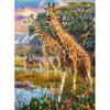 RAVENSBURGER PUZZLES 150XXL PIECES - GIRAFFES IN AFRICA