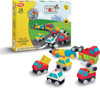 GO GO BLOCKS WORKING CARS (DAMAGED BOX)