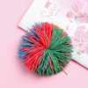 COLORFUL STRESS RELIEF SENSORY BALL ON KEYRING