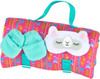 MY LIFE 18" DOLL SLEEPING BAG WITH SLIPPERS AND EYEMASK