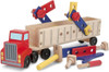 MELISSA & DOUG BIG TRUCK WOODEN BUILDING SET