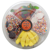 4 SECTION CANDY PLATTER (CANDIES VARY)