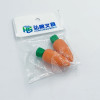 CARTOON CARROT ERASER - 2PK