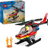 LEGO CITY 60411 FIRE RESCUE HELICOPTER