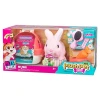 MINI PLUSH PET PETHOUSE - RABBIT WITH CARROT