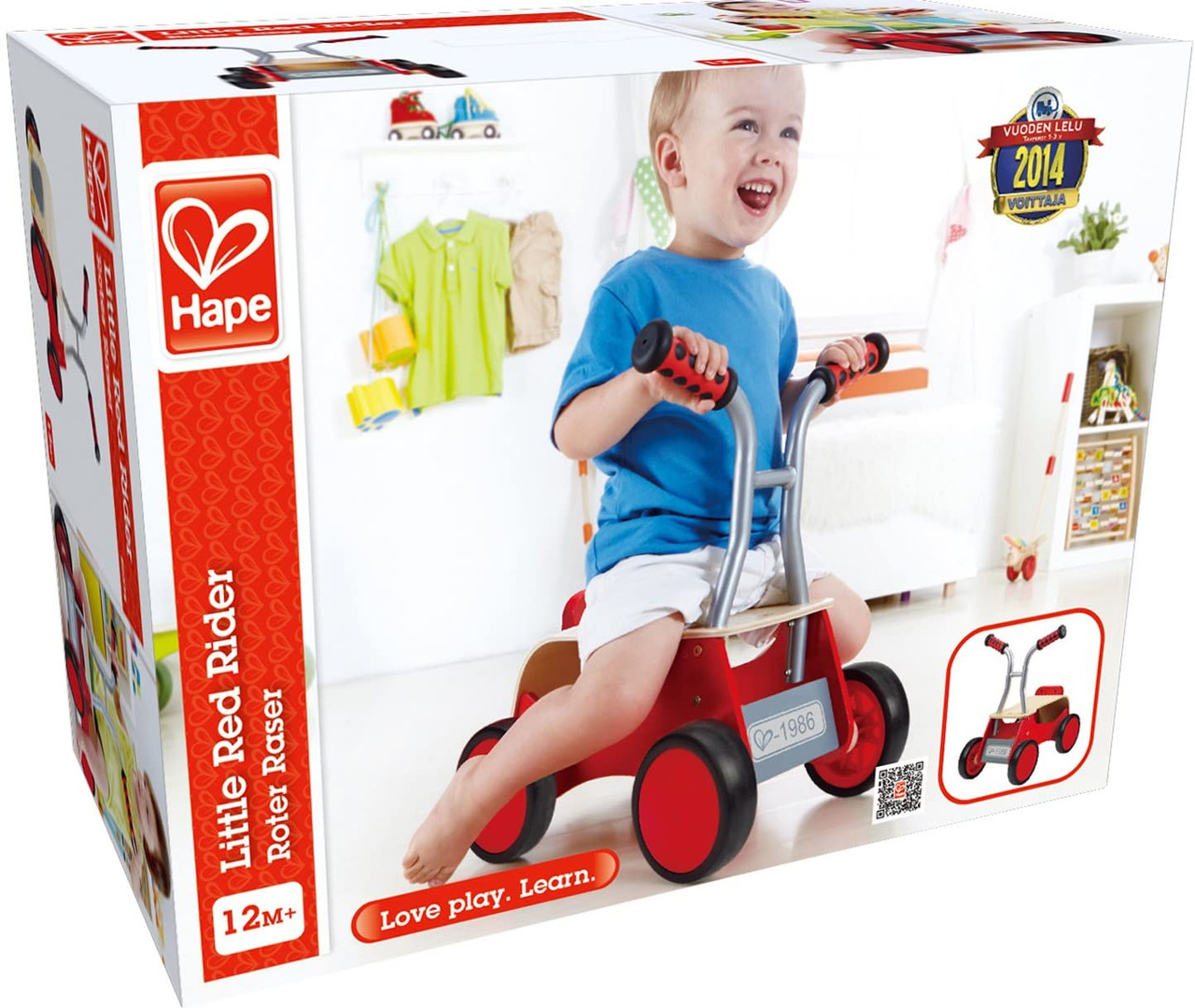 hape little red rider