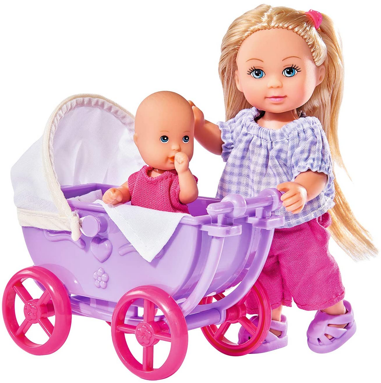 SIMBA EVI LOVE DOLL BABY AND STROLLER 