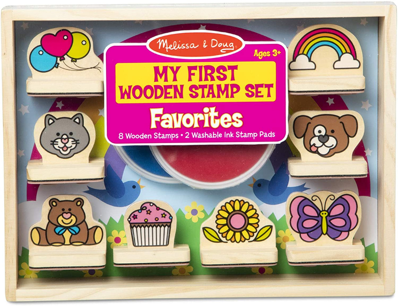 MELISSA \u0026 DOUG MY FIRST WOODEN STAMP 