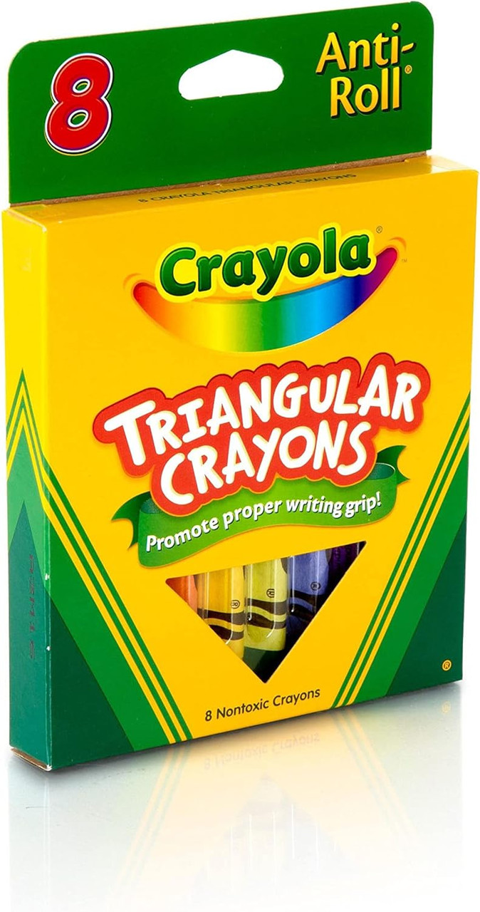 Crayola Triangular Crayons 8 ct