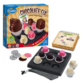 THINKFUN CHOCOLATE FIX BOARD GAME (HEBREW EDITION)
