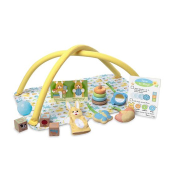 MELISSA AND DOUG MINE TO LOVE TOY TIME DOLL PLAY SET