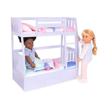 OUR GENERATION - DREAM BUNKS LILAC BUNK BED (B07MR81PFZ)