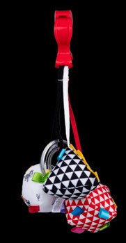 BALI BAZOO STROLLER TOY- TRIANGLE HANGING TOY