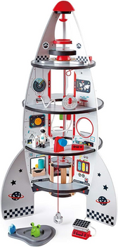 HAPE 4 STAGE ROCKET SHIP PLAYSET