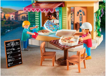 PLAYMOBIL CITY LIFE PIZZA SHOP  70336