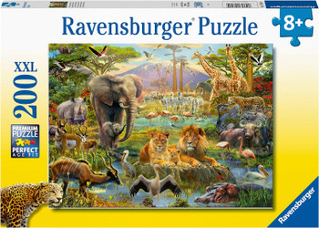 RAVENSBURGER PUZZLES 200XXL PIECES - ANIMALS OF THE SAVANNA