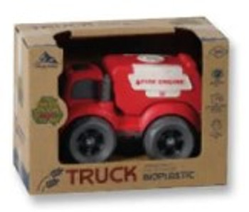 BIOPLASTIC TRUCK 10CM - FIRE ENGINE