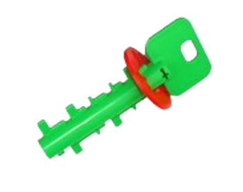 MAGIC JUMBO KEY SENSORY FIDGET TOY 1PC (RANDOM COLOR)