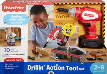 FISHER PRICE DRILLIN' ACTION TOOL SET
