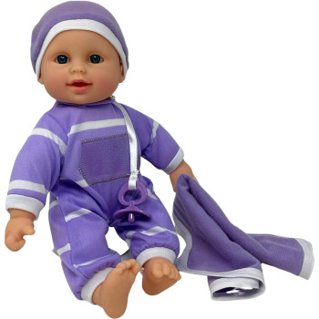 NEW YORK DOLL 11"  (PURPLE)
