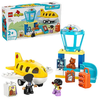 DUPLO 10443 FIRST TIME AT THE AIRPORT