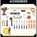 ZIPIN 43 PC DELUXE TOOL SET