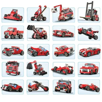 ARCHITECT BRICKS TOYS - 23 IN 1 SUPER SPEEDSTER 3110 (COMPATIBLE WITH LEGO)