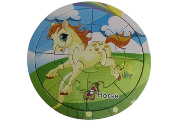 WOODEN PUZZLE - HORSE