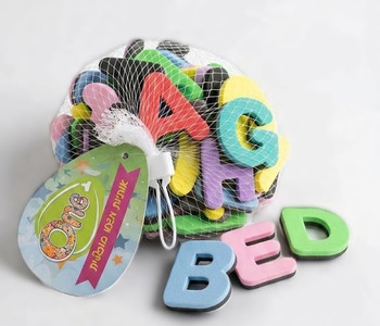 MAGNETIC FOAM ALPHABET LETTERS