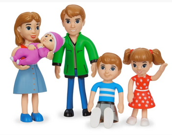 LITTLE PRICE LAKESHORE - POSE AND PLAY FIGURES (SET OF 4)