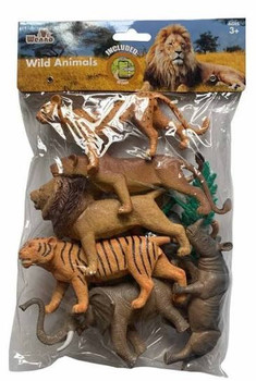WENNO WILD ANIMALS 6 PIECES