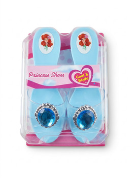 MINI FASHION PRINCESS SHOES (BLUE)