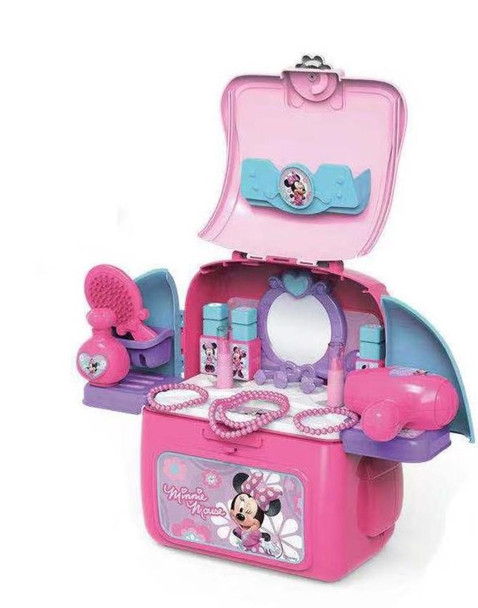 DISNEY MINNIE MOUSE KNAPSACK BEAUTY SET 