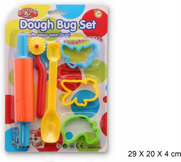 PLAYDOUGH ACCESSORY SET (6 PCS)