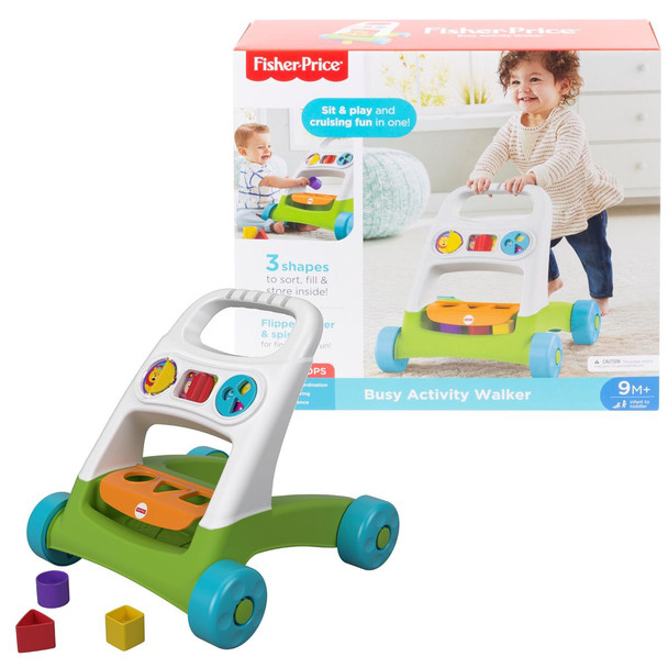 FISHER PRICE BUSY ACTIVITY WALKER