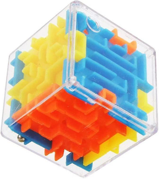 MAZE CUBE BRAIN TEASER FIDGET SENSORY TOY