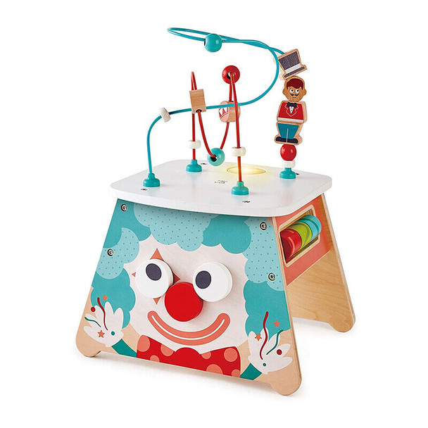 HAPE LIGHT-UP CIRCUS ACTIVITY CUBE (DAMAGED BOX)