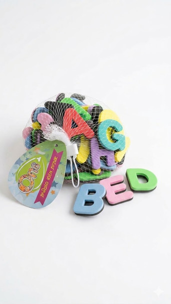 MAGNETIC FOAM ALPHABET LETTERS