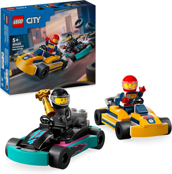 LEGO CITY 60400 GO-KARTS AND RACE DRIVERS