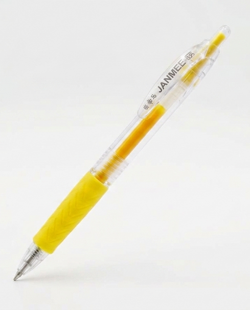 CLICKING LED PENCIL WITH LED (YELLOW)