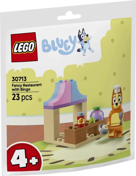 LEGO BLUEY 30713 FANCY RESTAURANT WITH BINGO