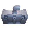 Yamada Pumps Yamada Pump Part - VALVE BODY 40/50/80 GRAY PTFE - PN 711931-XP
