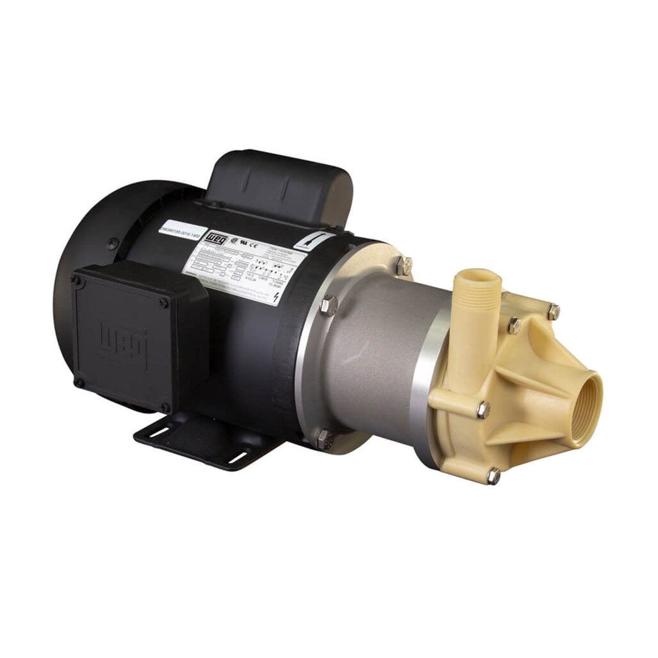 March Pumps - TE-7K-MD 575V 3Ph 1HP AL Bkt, Magnetic Drive Pump - 0155-0238-0100