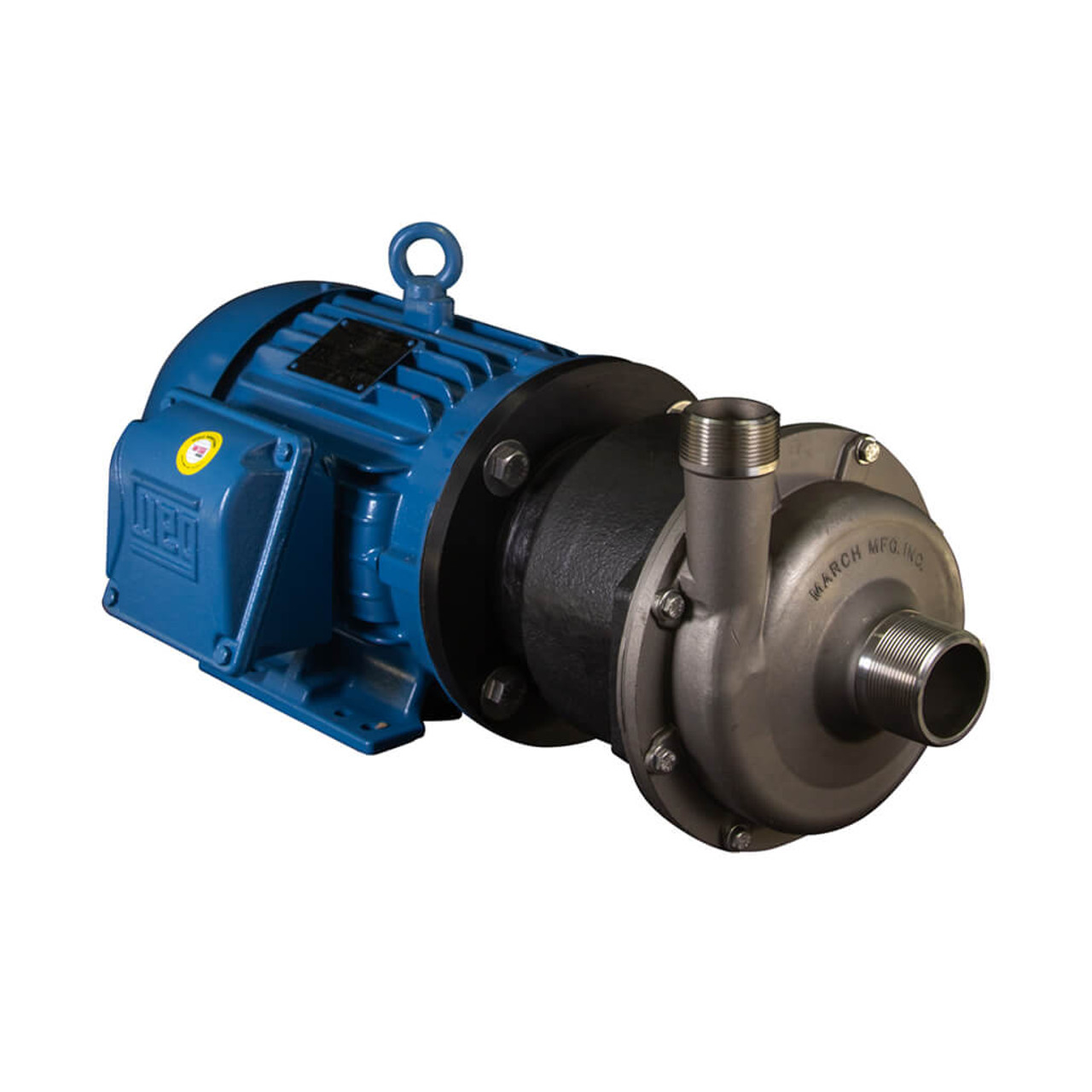 March Pumps - TE-8S-MD XP 3Ph 5HP PL Bkt Magnetic Drive Pump - 0157-0131-0100