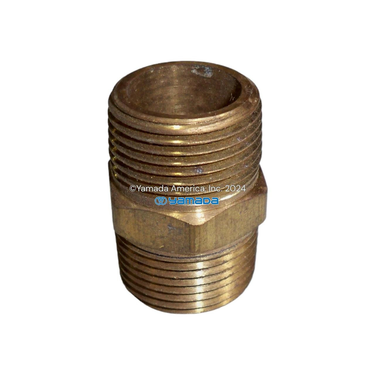 Yamada Pumps Yamada Pump Part - 3/4 TO3/4 HEX NIPPLE BRASS - PN 682525