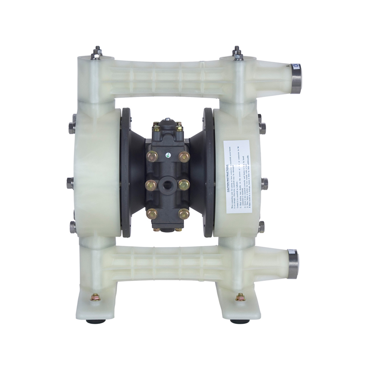 Yamada NDP-25BPT-PP Air Operated Double Diaphragm Pump - 1" NPT with Polypropylene Body and